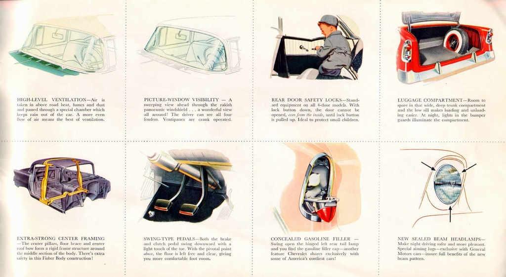 1956 Chevrolet Prestige Brochure Page 12